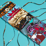 Colorful Kitenge Cotton Tie-back Face Mask - Aaria Tees Aaria Tees