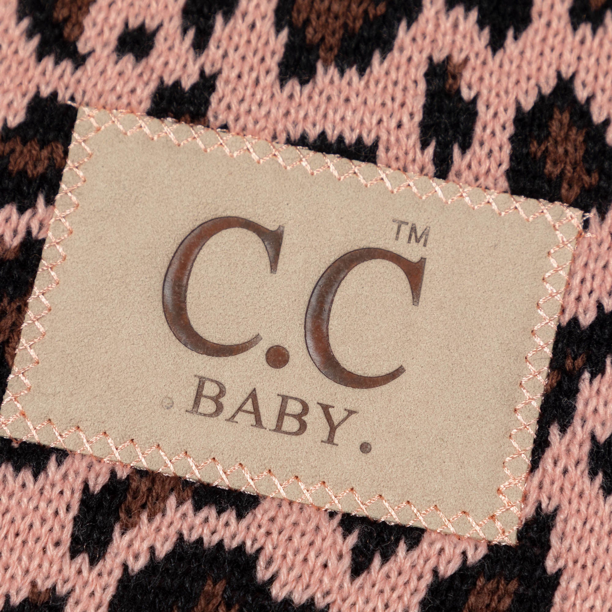 C&C&trade; Home Leopard Knit Baby Blanket - Aaria Tees Aaria Tees