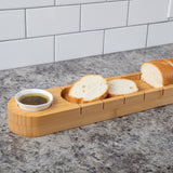 Bamboo Bread Cutting Board with Dip Cup - Aaria Tees Aaria Tees