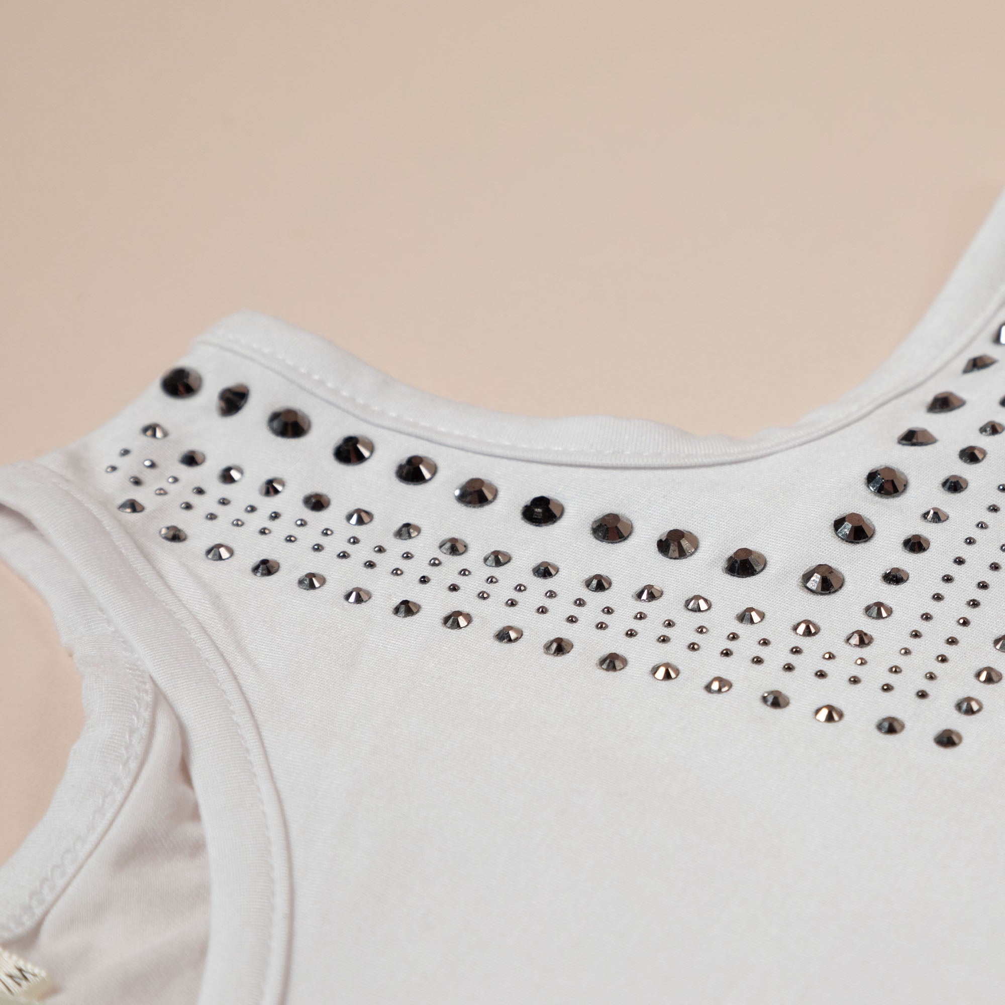 Cold Shoulder Rhinestone Top - Aaria Tees Aaria Tees