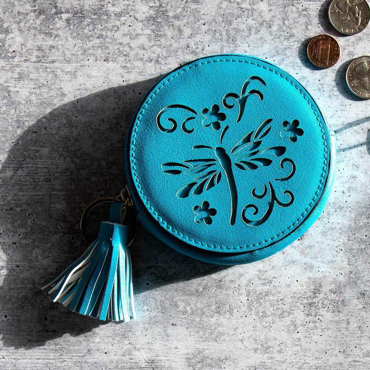 Dragonfly Bliss Coin Purse! - Aaria Tees