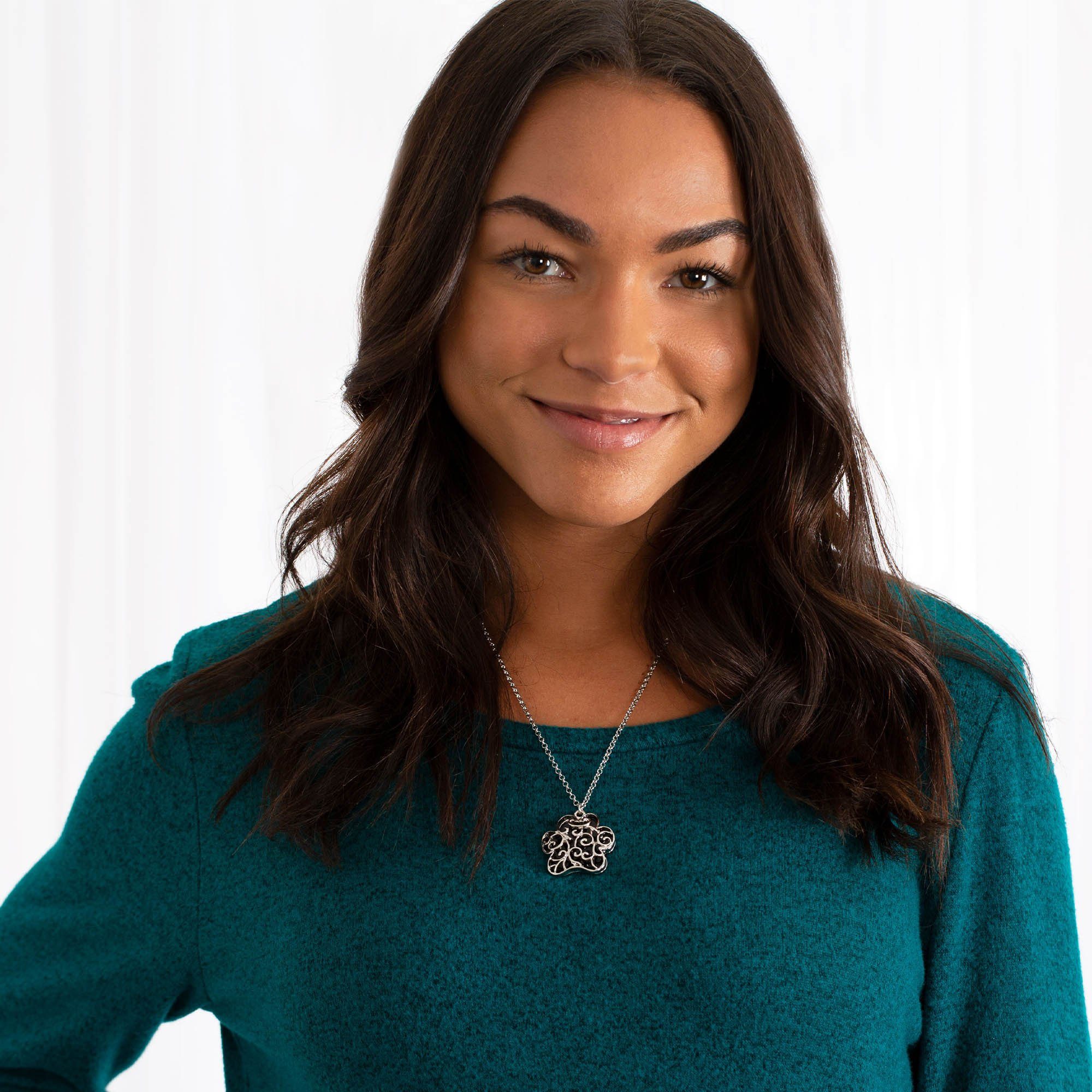 Fur-Ever Home Paw Charm Necklace - Aaria Tees Aaria Tees