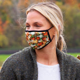 Fall Fun Easy Fit Adjustable Face Mask - Aaria Tees Aaria Tees