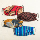 Patterns Galore Fair Trade Face Mask & Headband - Aaria Tees Aaria Tees