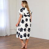 Paw Print Beach Towel Poncho - Aaria Tees Aaria Tees