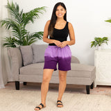 Casual Ombre Shorts | Fair Trade - Aaria Tees Aaria Tees