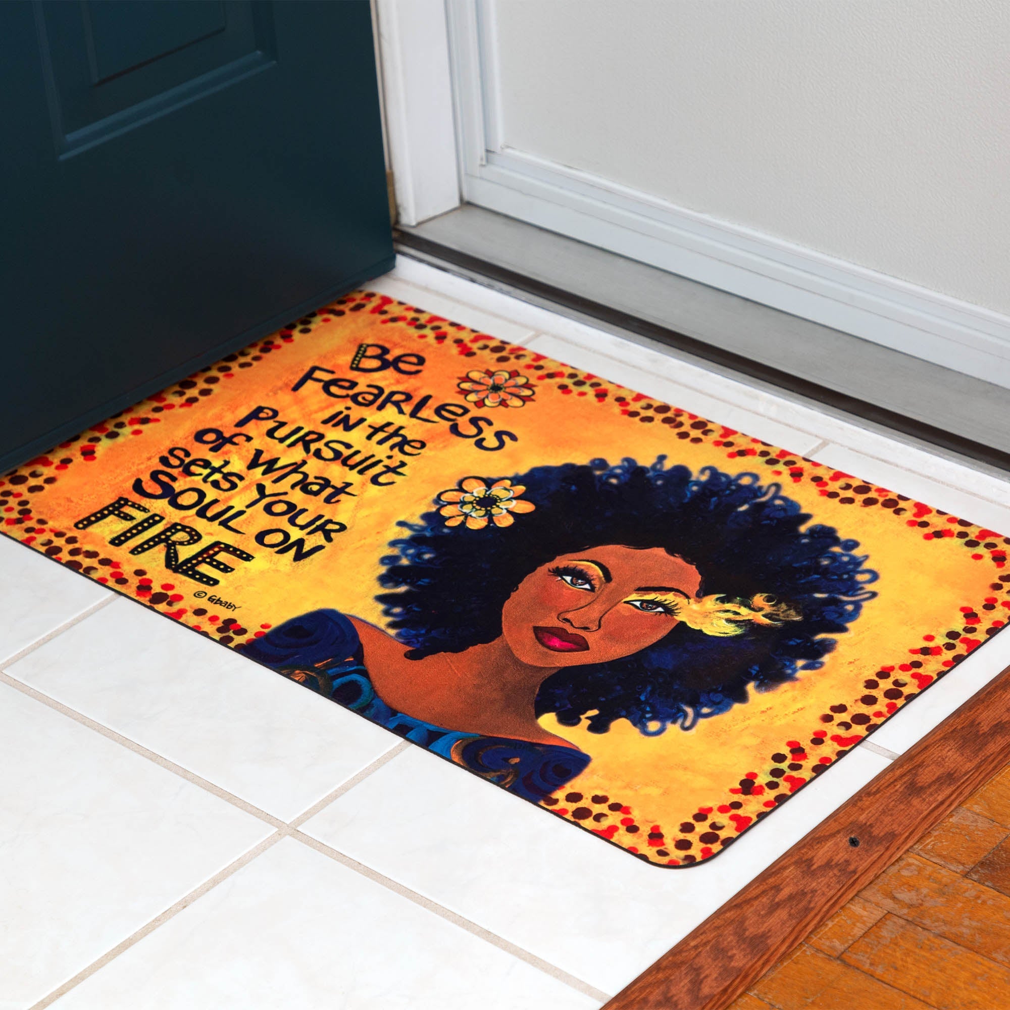 Shades Of Color Floor Mat - Aaria Tees Aaria Tees