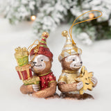 Merry Sloth Ornament - Aaria Tees Aaria Tees