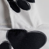 Paw Print Beach Towel Poncho - Aaria Tees Aaria Tees