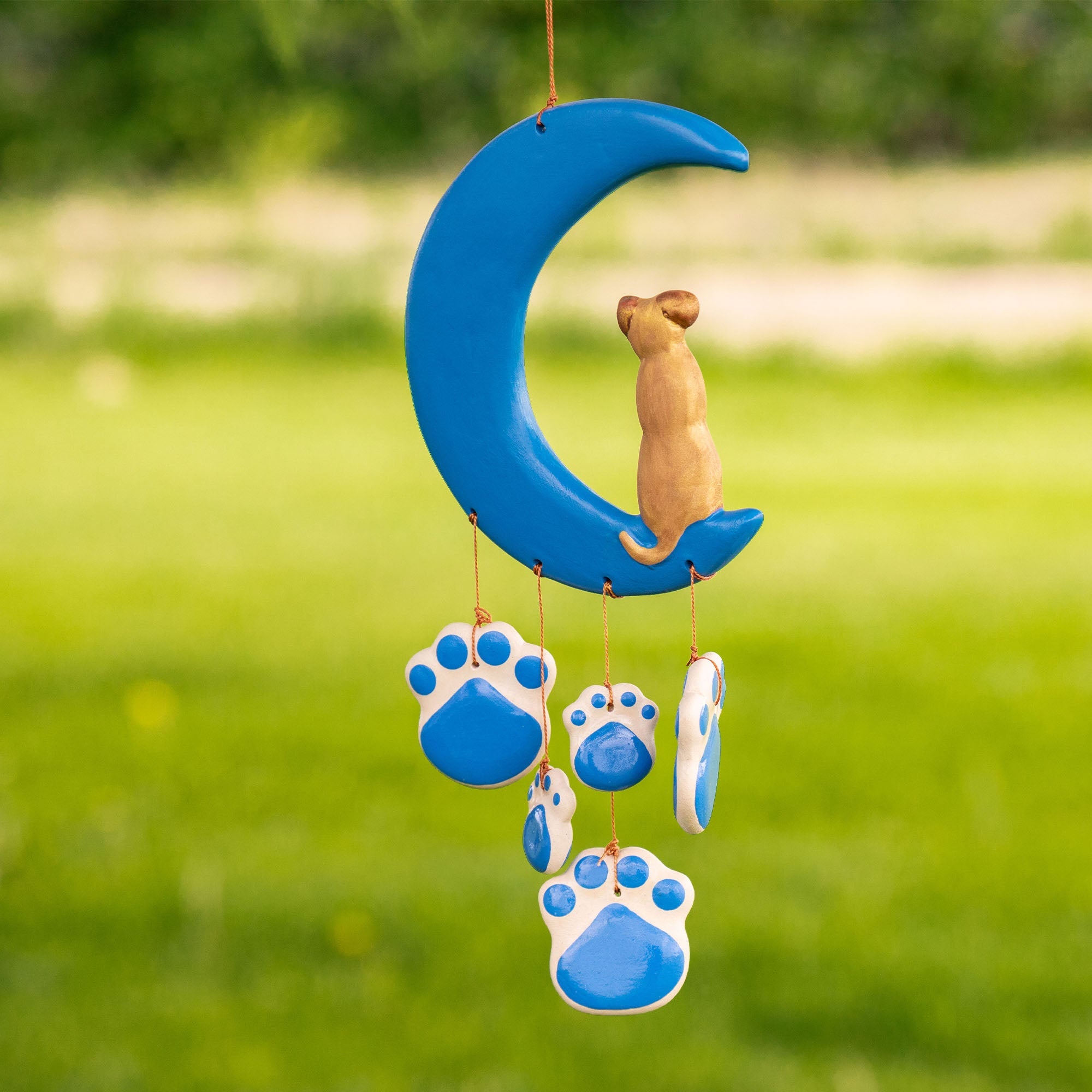 Pet Moonlight Ceramic Wind Chime - Aaria Tees Aaria Tees