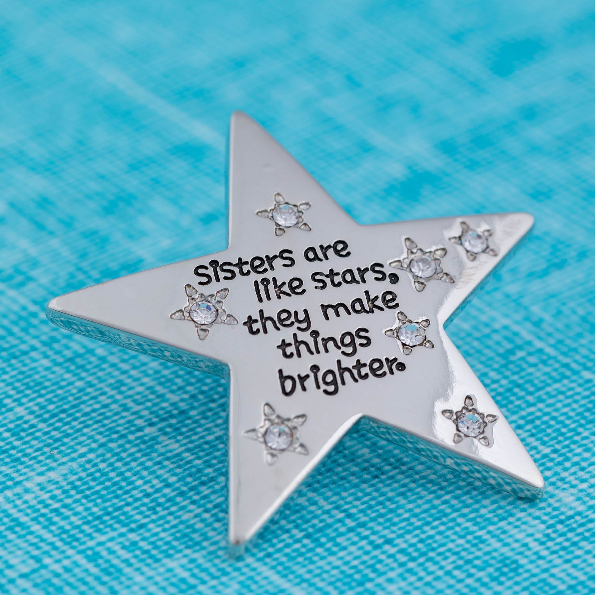 Sisters are Like Stars Pin - Aaria Tees Aaria Tees
