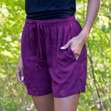 Perfectly Content Marble Shorts - Aaria Tees Aaria Tees