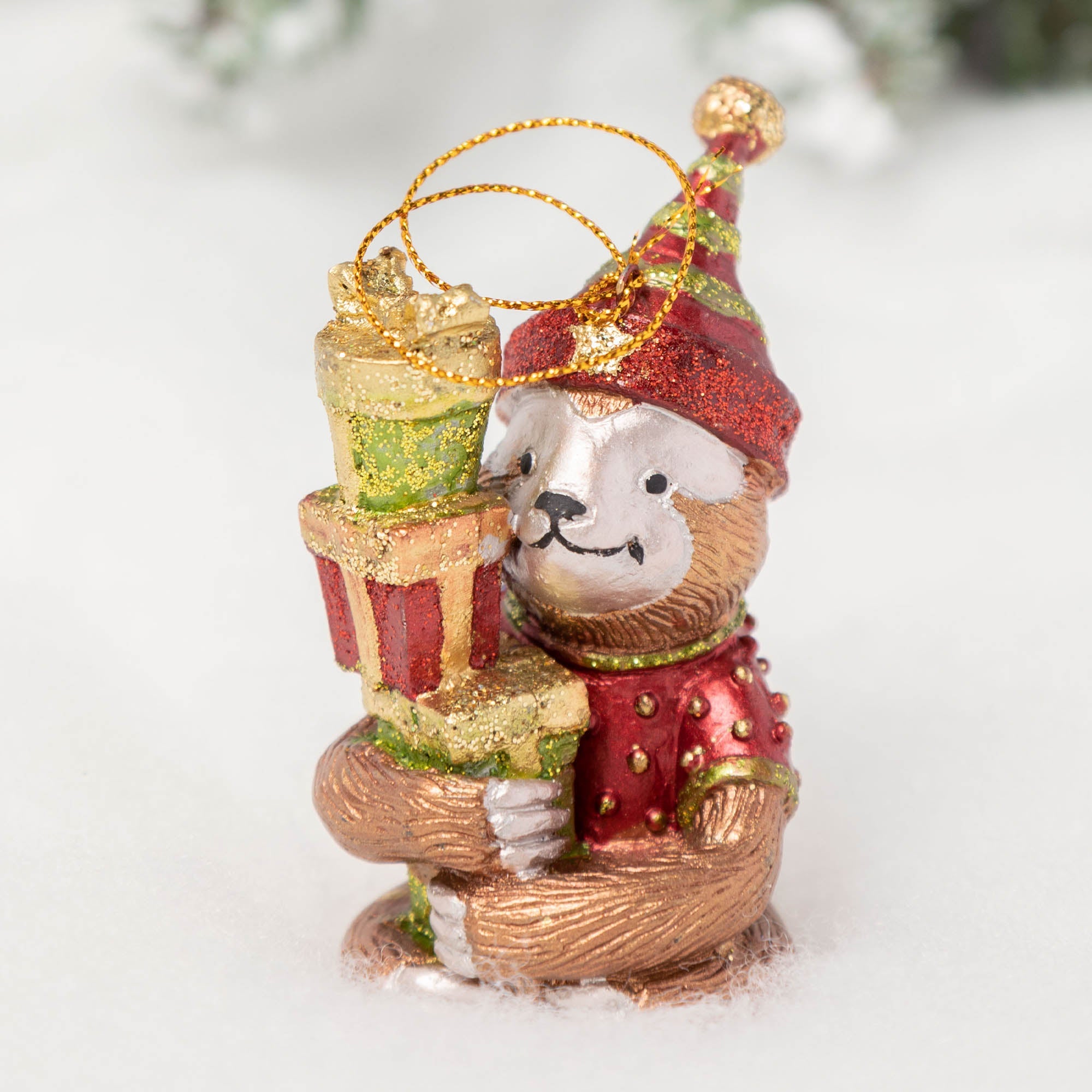 Merry Sloth Ornament - Aaria Tees Aaria Tees