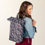 Paw Print Packable Backpack - Aaria Tees Aaria Tees