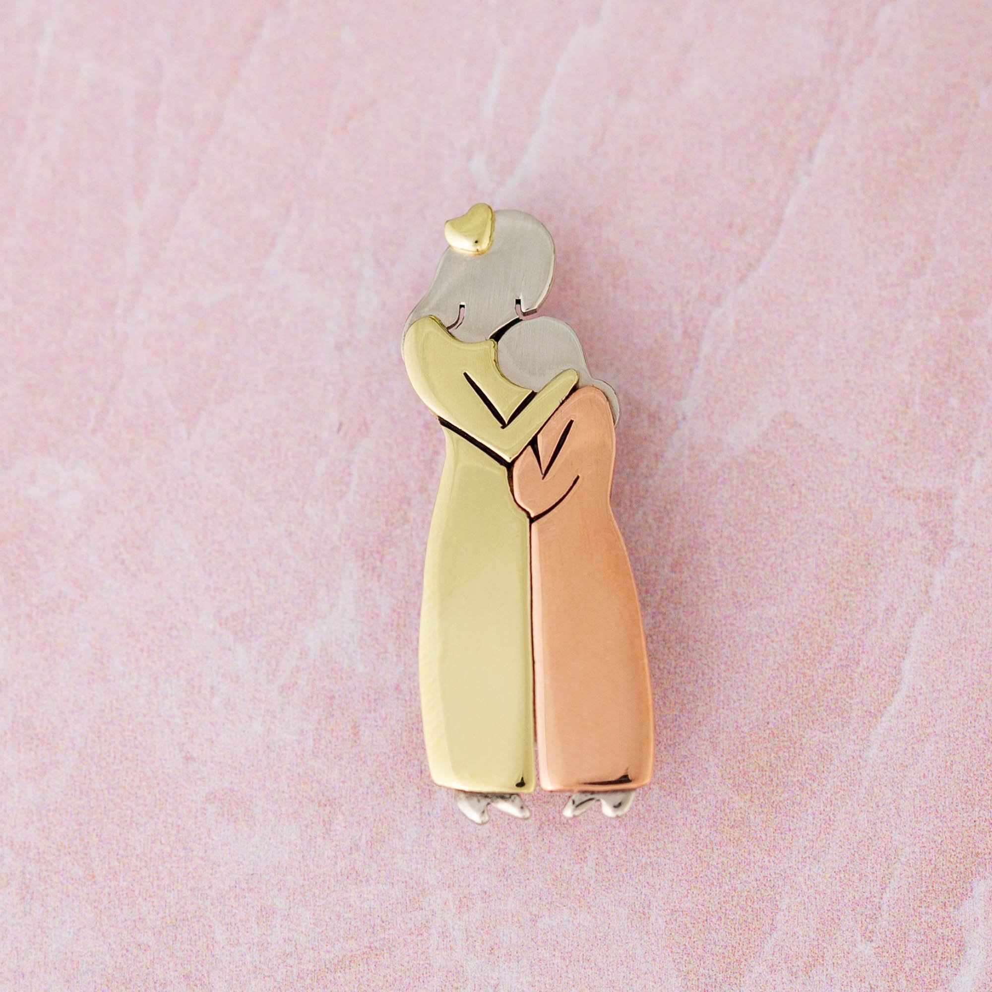 Mother & Daughter Pin - Aaria Tees Aaria Tees