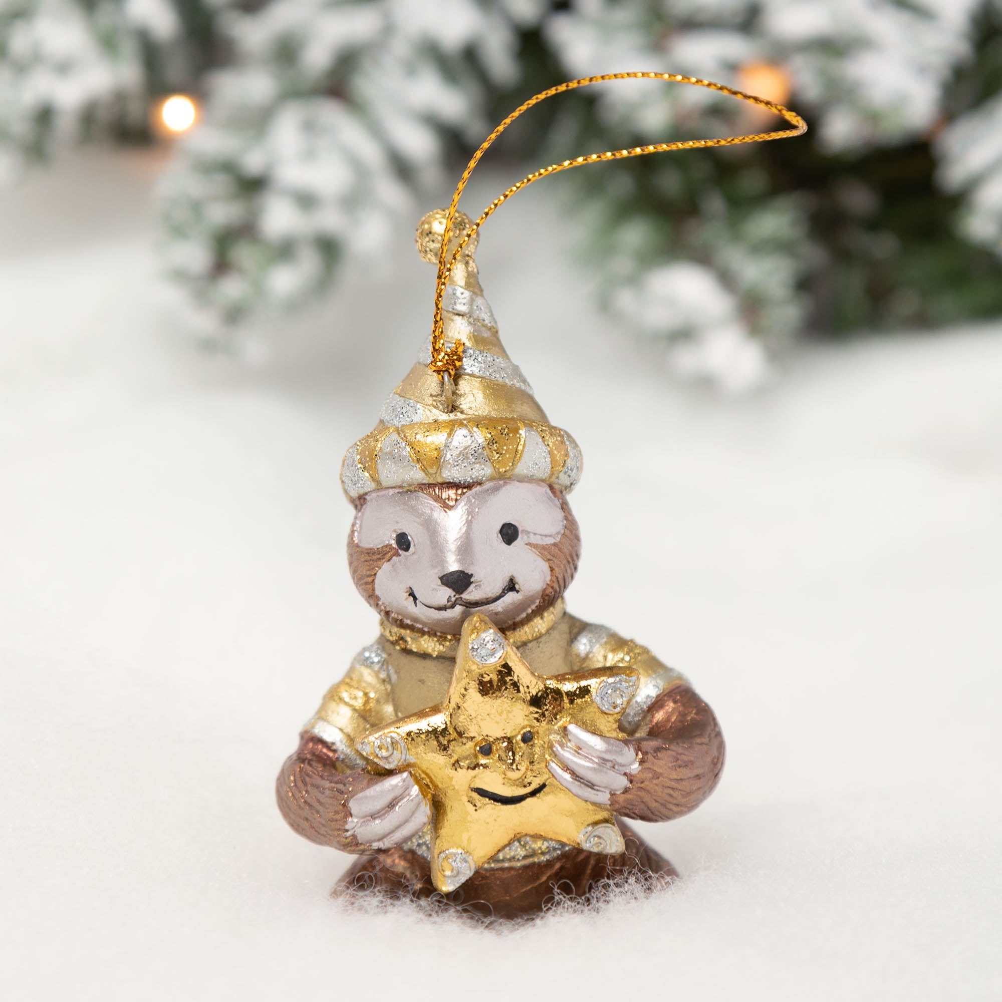 Merry Sloth Ornament - Aaria Tees Aaria Tees