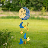 Moonlight & Stars Ceramic Wind Chime - Aaria Tees Aaria Tees