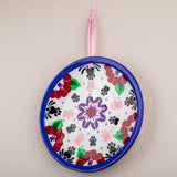 Paw Print Hand Painted Decorative Ceramic Plate - Aaria Tees Aaria Tees