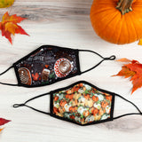 Fall Fun Easy Fit Adjustable Face Mask - Aaria Tees Aaria Tees