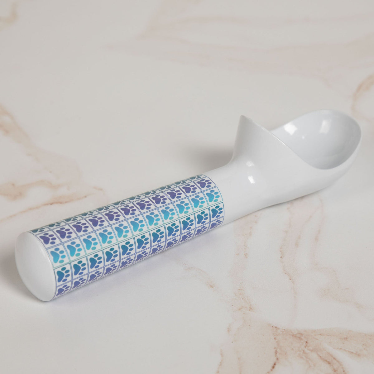 Vibrant Paw Pattern Ice Cream Scoop - Aaria Tees