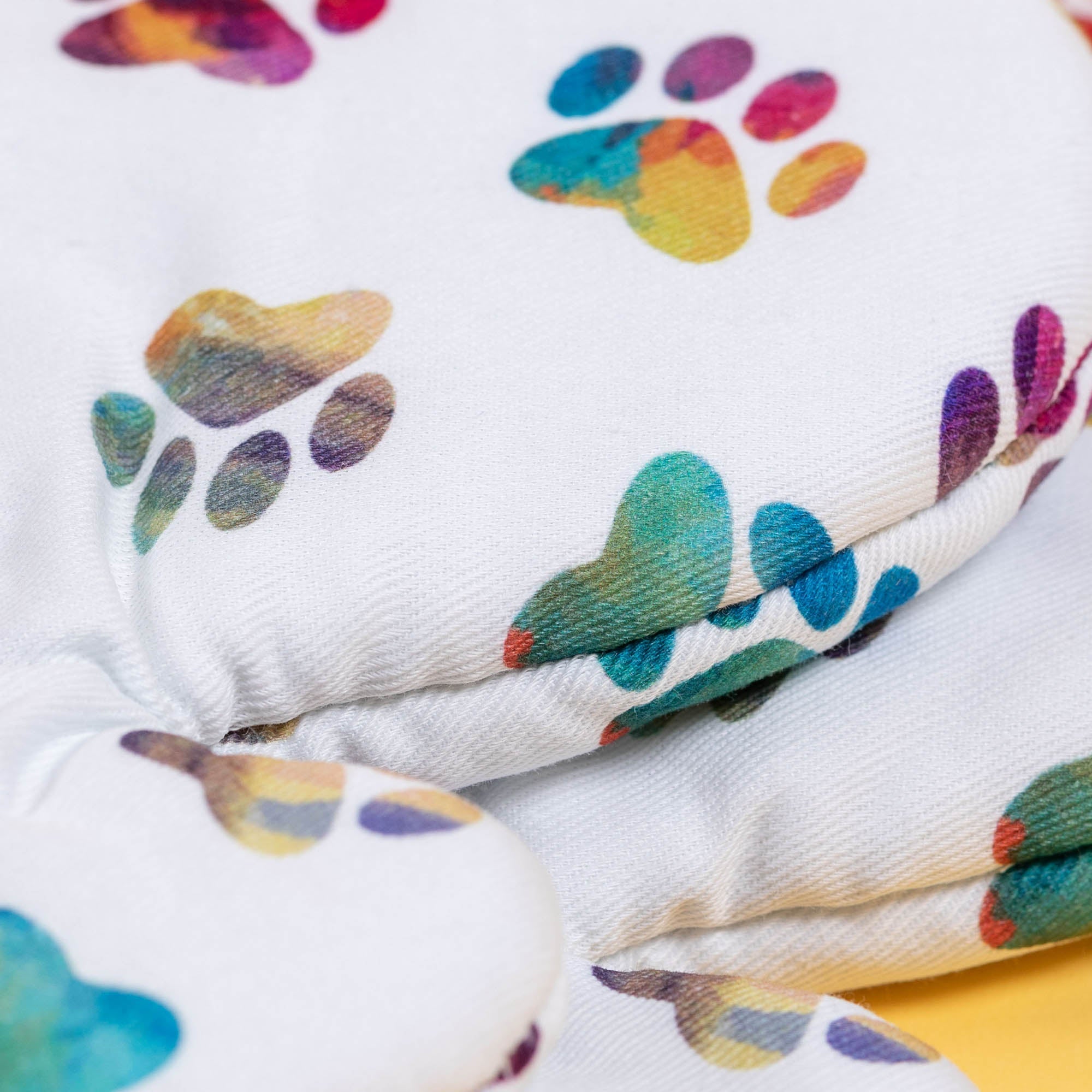 Rainbow Ombre Paws Kitchen Linens - Aaria Tees Aaria Tees