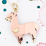 Alpaca Brass & Copper Necklace - Aaria Tees Aaria Tees