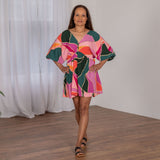 Metamorphosis Kimono Mini Dress - Aaria Tees Aaria Tees