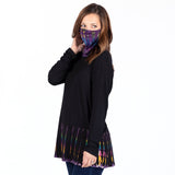 Tie-Dye Tunic with Face Mask - Aaria Tees Aaria Tees