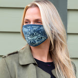 Patched Together Organic Reversible Face Mask - Aaria Tees Aaria Tees