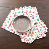 Rainbow Ombre Paws Kitchen Linens - Aaria Tees Aaria Tees