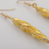 Fulani Spiral Djenne Drop Earrings - Aaria Tees Aaria Tees