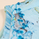 Seashore Breeze Flutter Sleeve Top - Aaria Tees Aaria Tees