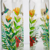 Floral Hummingbird Oil & Vinegar Set - Aaria Tees Aaria Tees
