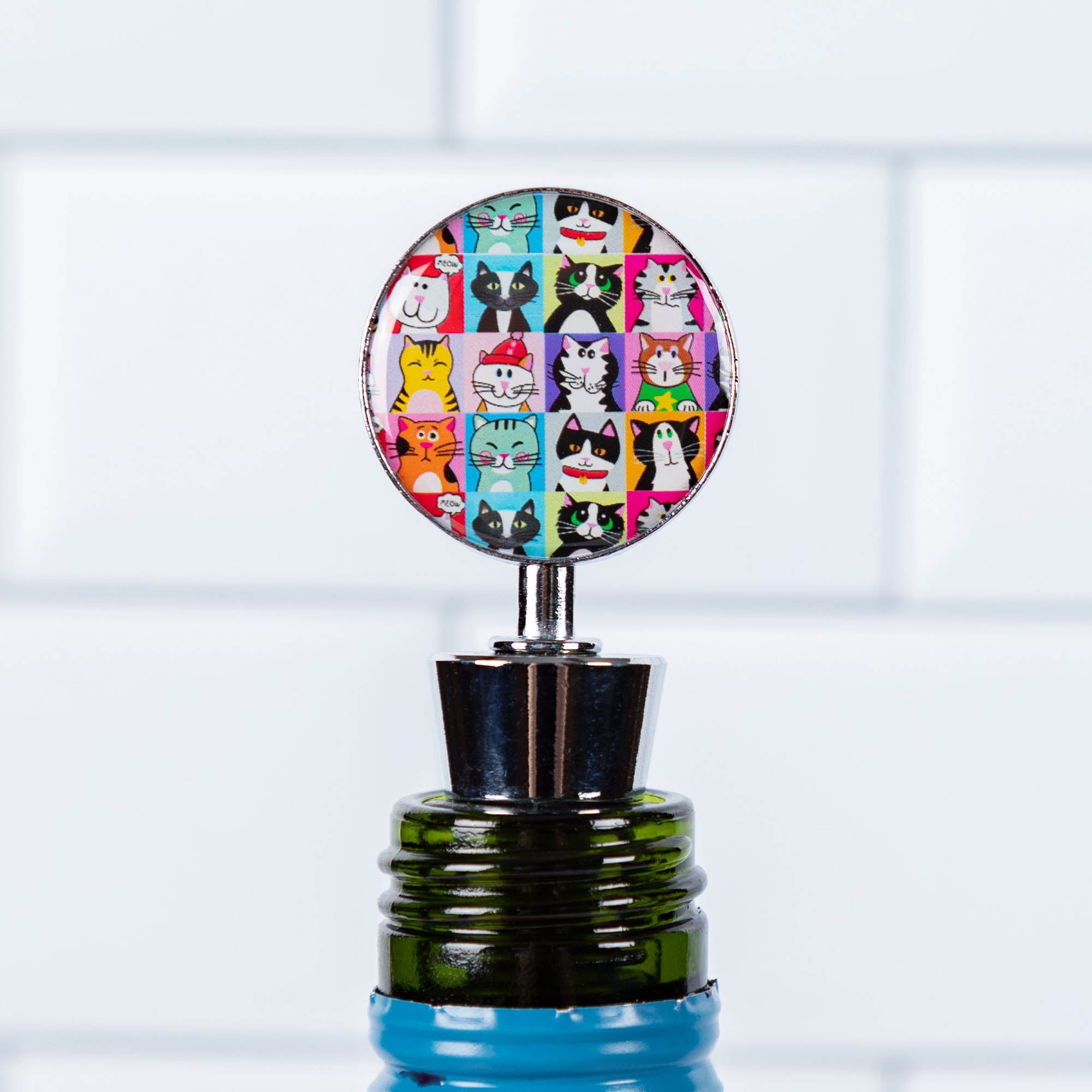Pet Portrait Wine Stopper - Set of 2 - Aaria Tees Aaria Tees