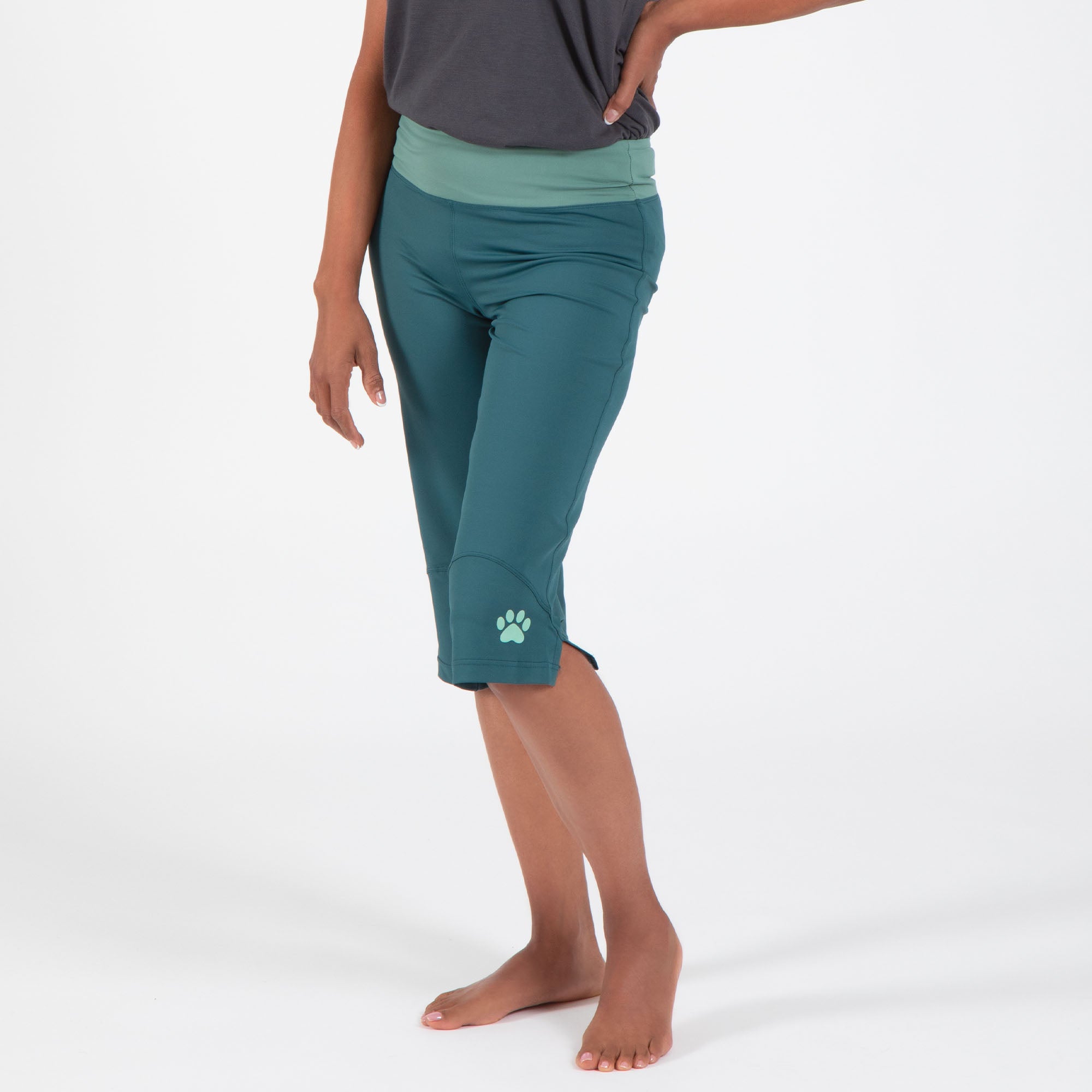 Yoga Paw Print Cross Over Separates - Aaria Tees Aaria Tees