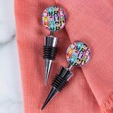 Pet Portrait Wine Stopper - Set of 2 - Aaria Tees Aaria Tees