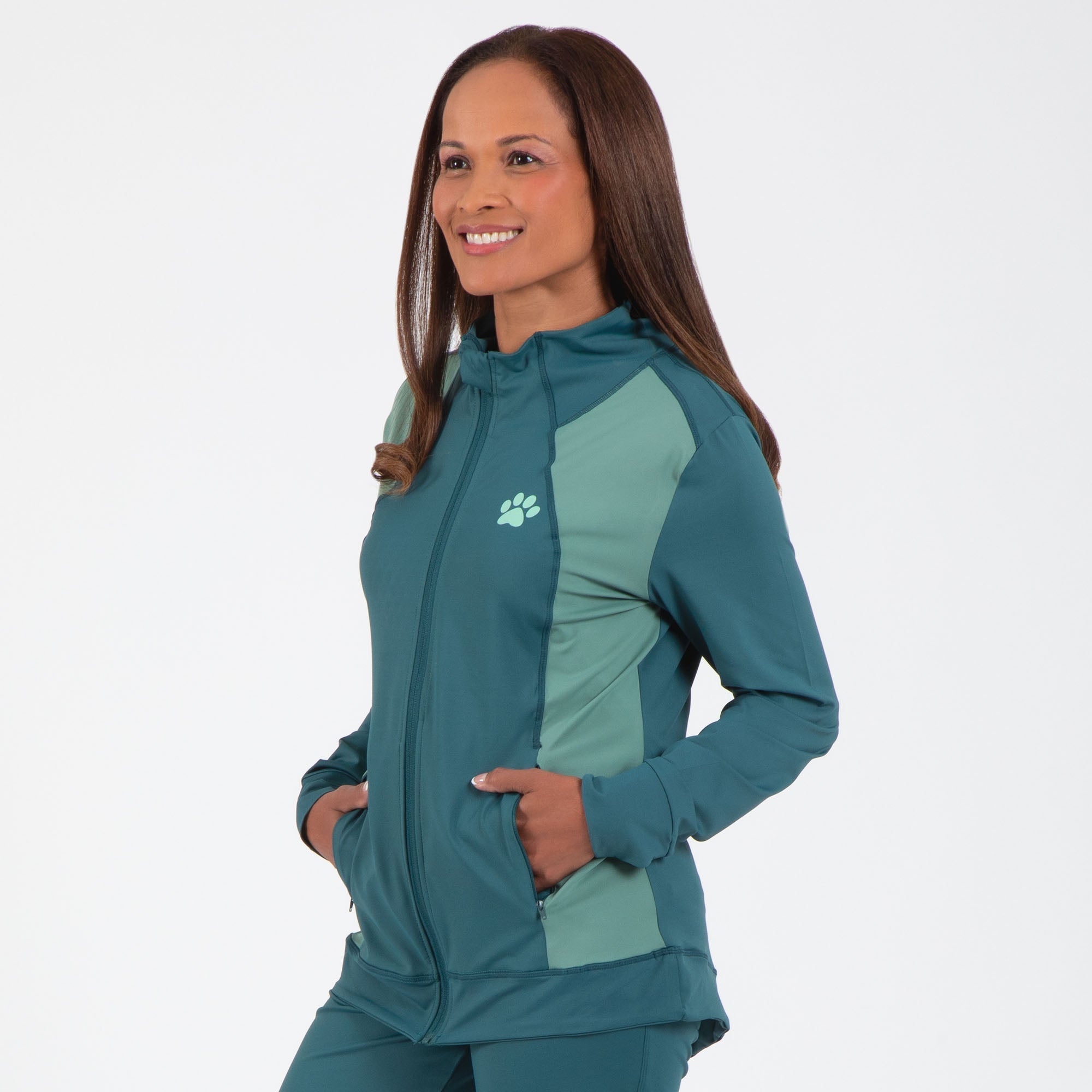 Yoga Paw Print Cross Over Separates - Aaria Tees Aaria Tees