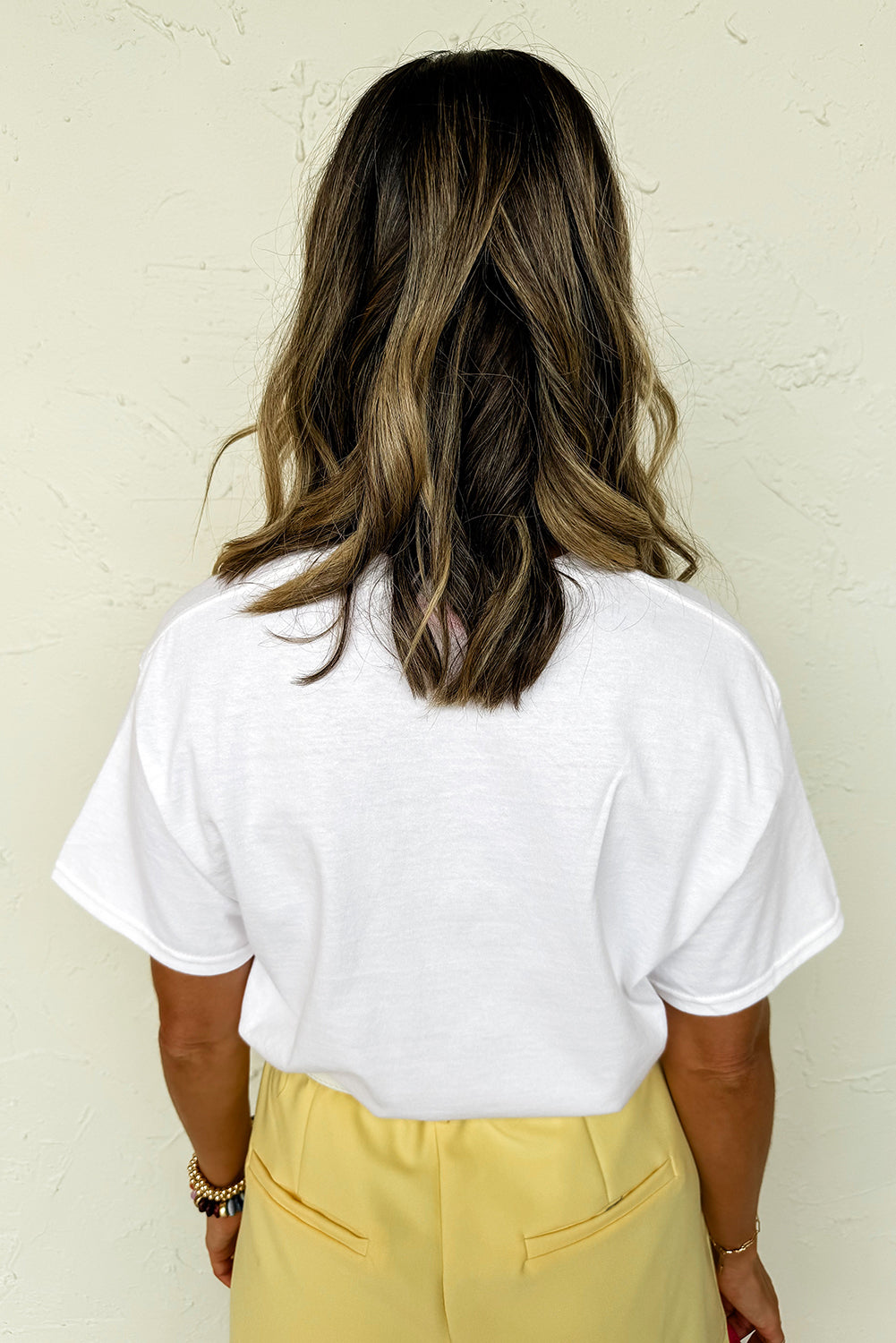 White FLOWER MARKET Graphic T Shirt - Aaria Tees Aaria Tees