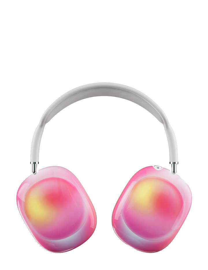 Hot Pink Aura Airpods Max Cover - Aaria Tees Aaria Tees