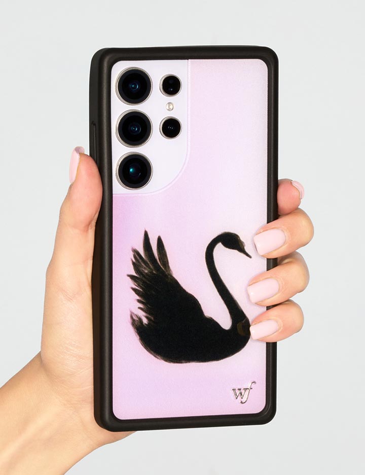 Black Swan Samsung Galaxy Case - Aaria Tees Aaria Tees