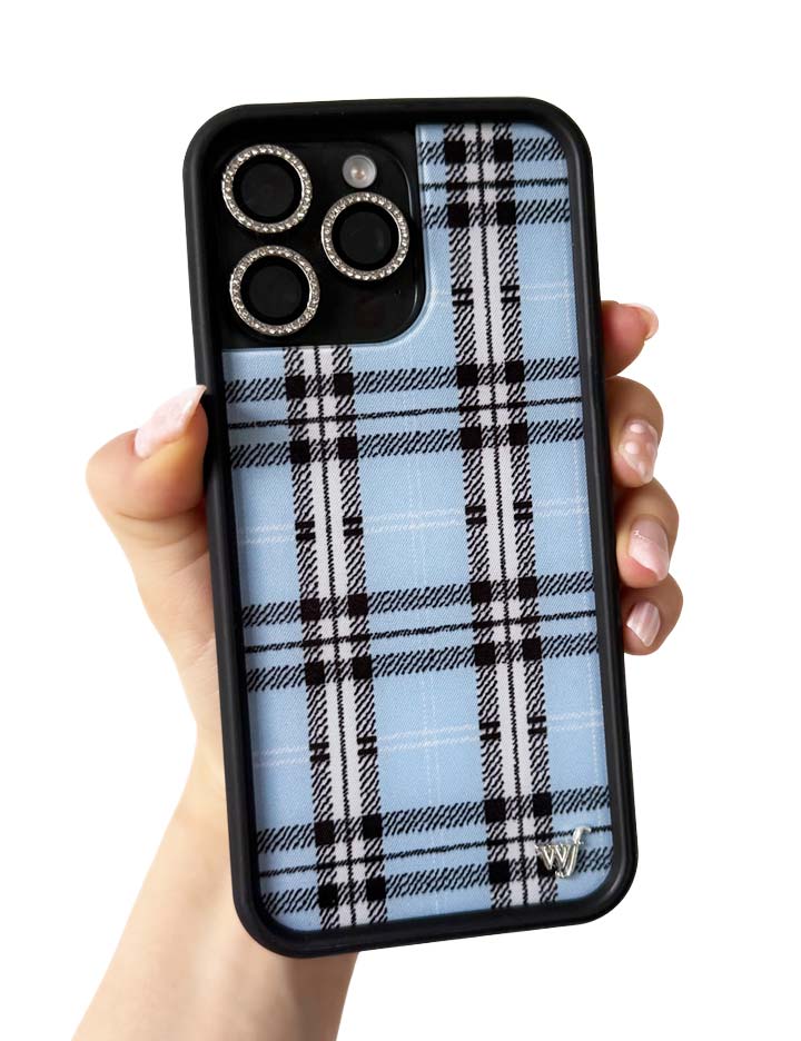 Plaid | Blue iPhone Case - Aaria Tees Aaria Tees
