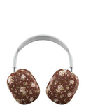 Brown Floral Airpod Max Case - Aaria Tees Aaria Tees