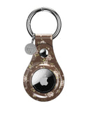 Brown Floral Airtag Case Aaria Tees