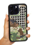 Cat Camo Stud iPhone Case - Aaria Tees Aaria Tees