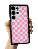 Checkers | Pink Samsung Galaxy Case - Aaria Tees Aaria Tees