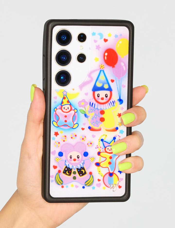 Clown Around Samsung Galaxy Case - Aaria Tees Aaria Tees