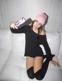 Flames | Pink & Black Samsung Galaxy Case - Aaria Tees Aaria Tees