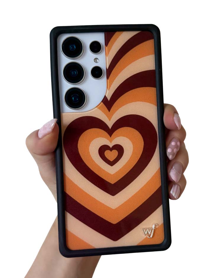 Latte Love | Mocha Samsung Galaxy Case - Aaria Tees Aaria Tees
