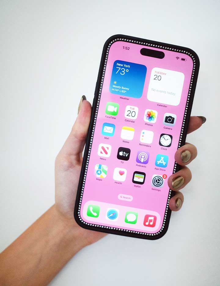 Mini Bling Screen Protector - Aaria Tees Aaria Tees