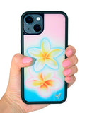 Pastel Plumeria iPhone Case Aaria Tees